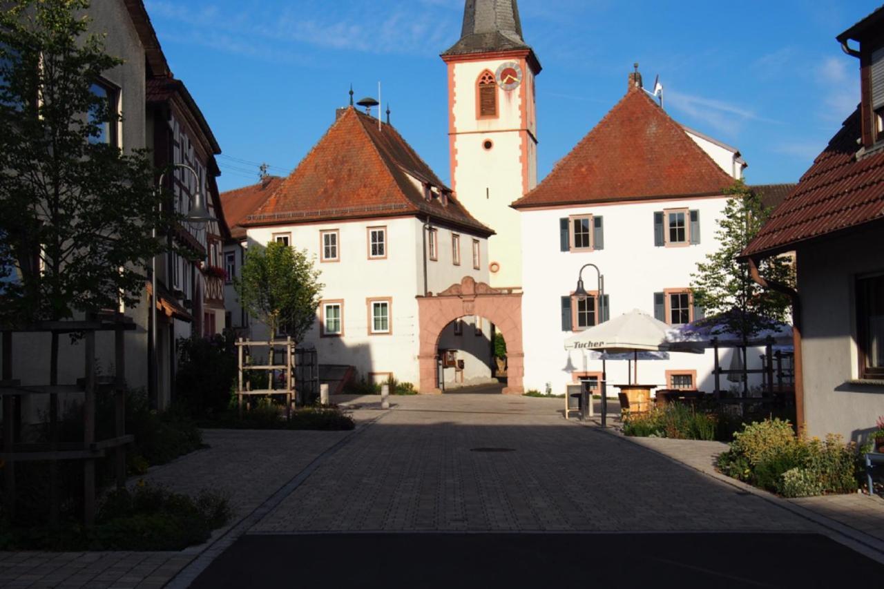 Ferienwohnung Seidenfaden Karlstadt Luaran gambar
